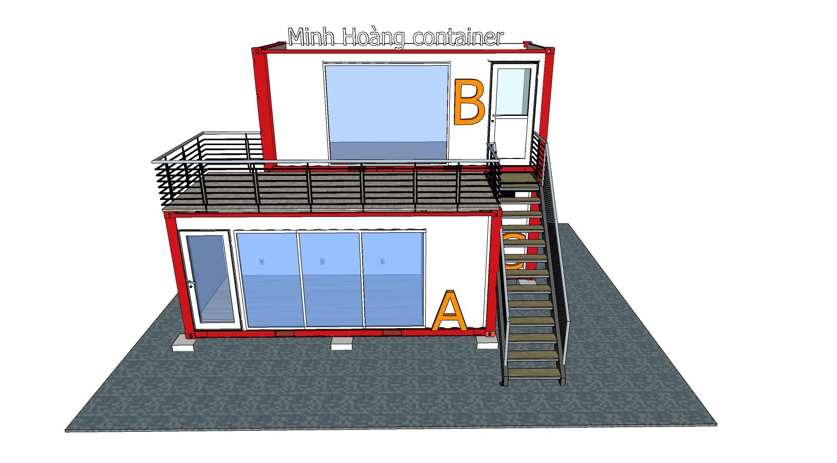 Dự Án Cụm Container Văn Phòng 20Feet Ở Thủ Dầu Một